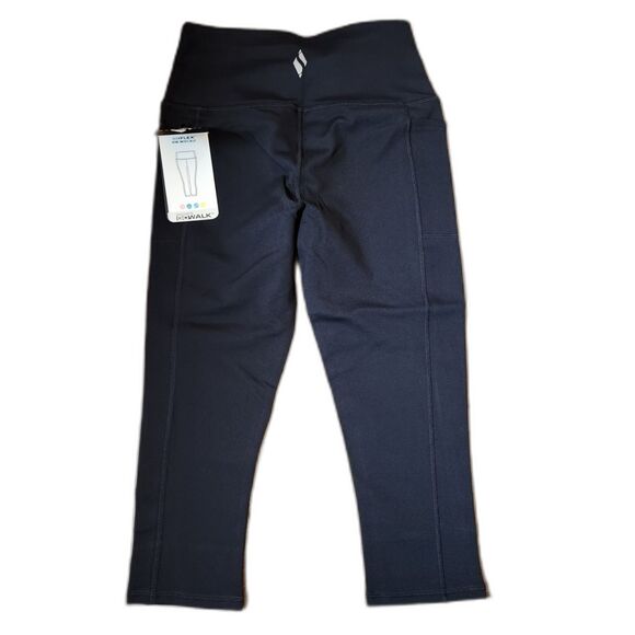 Skechers Go Walk Go Flex Leggings – Women’s Small, Black, Midcalf, NWT - Picture 1 of 7